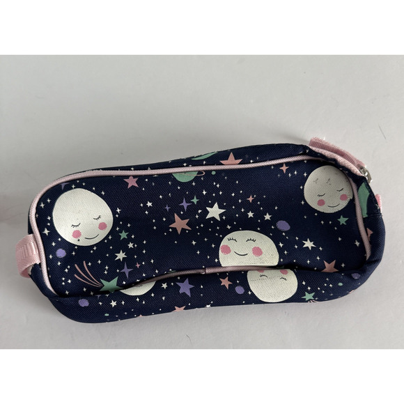 Pottery Barn Mackenzie Small Backpack Glow-in-the-Dark Galaxy/Moon Pencil case - Picture 9 of 10